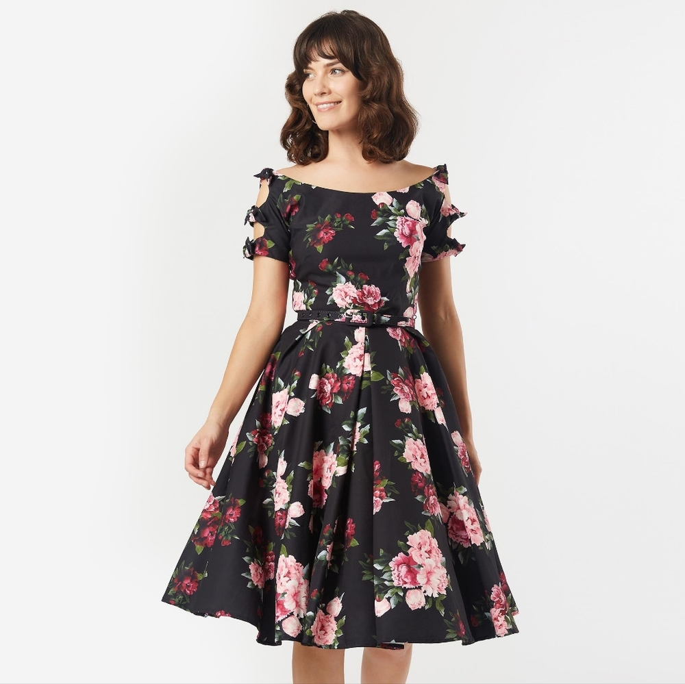 Unique Vintage Swing Dress
